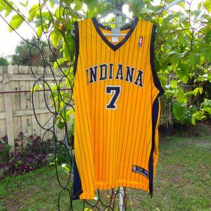 Reebok JERMAINE O'NEAL No. 7 INDIANA PACERS SZ 54 Jersey in very good condition